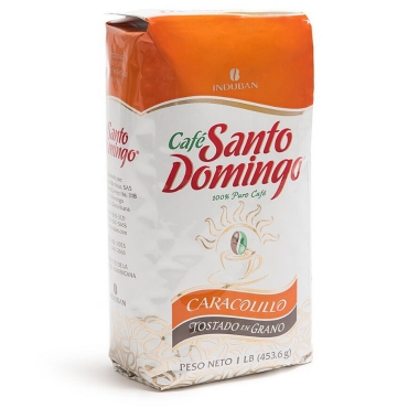 Caracolillo - доминиканский  100% органический  кофе  в зернах  с идеальной обжаркой, 453.6 г Без горечи, без кислотности. Упаковано в Доминикане.