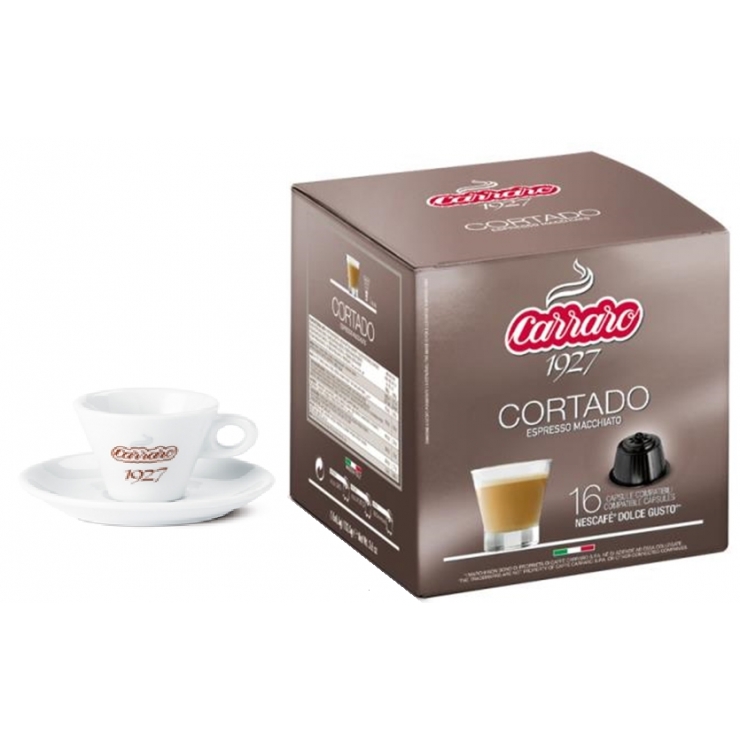 Dolce Gusto – Cortado (16 кап * 7 гр) Кофе с каплей молока
