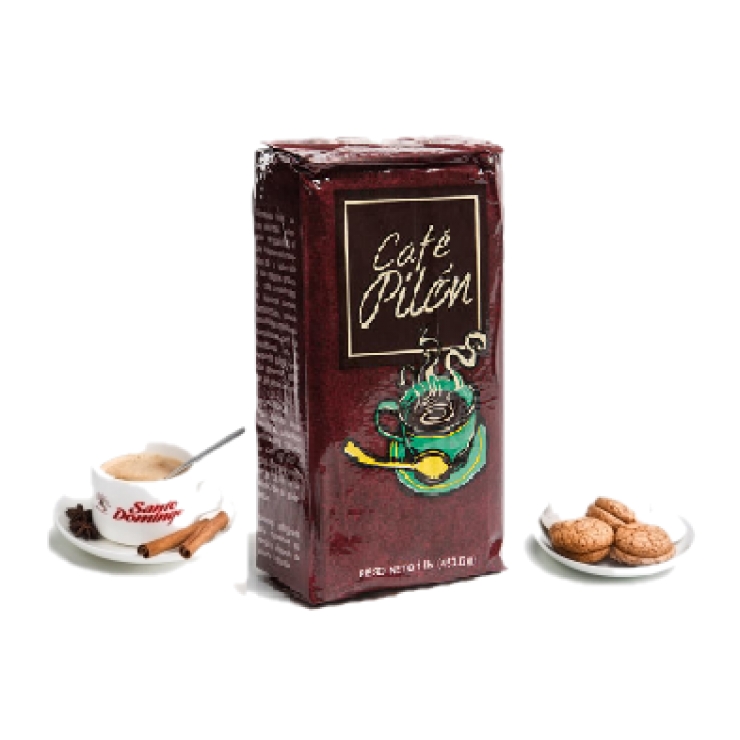 Pilon-доминиканский 100% органический молотый кофе, 453.6 г Упаковано в Доминикане